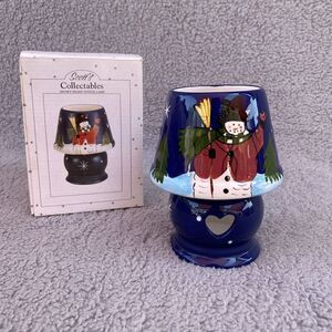 Scott’s Collectibles Snowy Night Votive Lamps Gift #6481